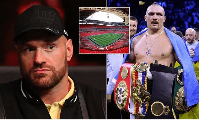 Tyson Fury And Oleksandr Usyk Set To Face Off At WEMBLEY - NewsedUp