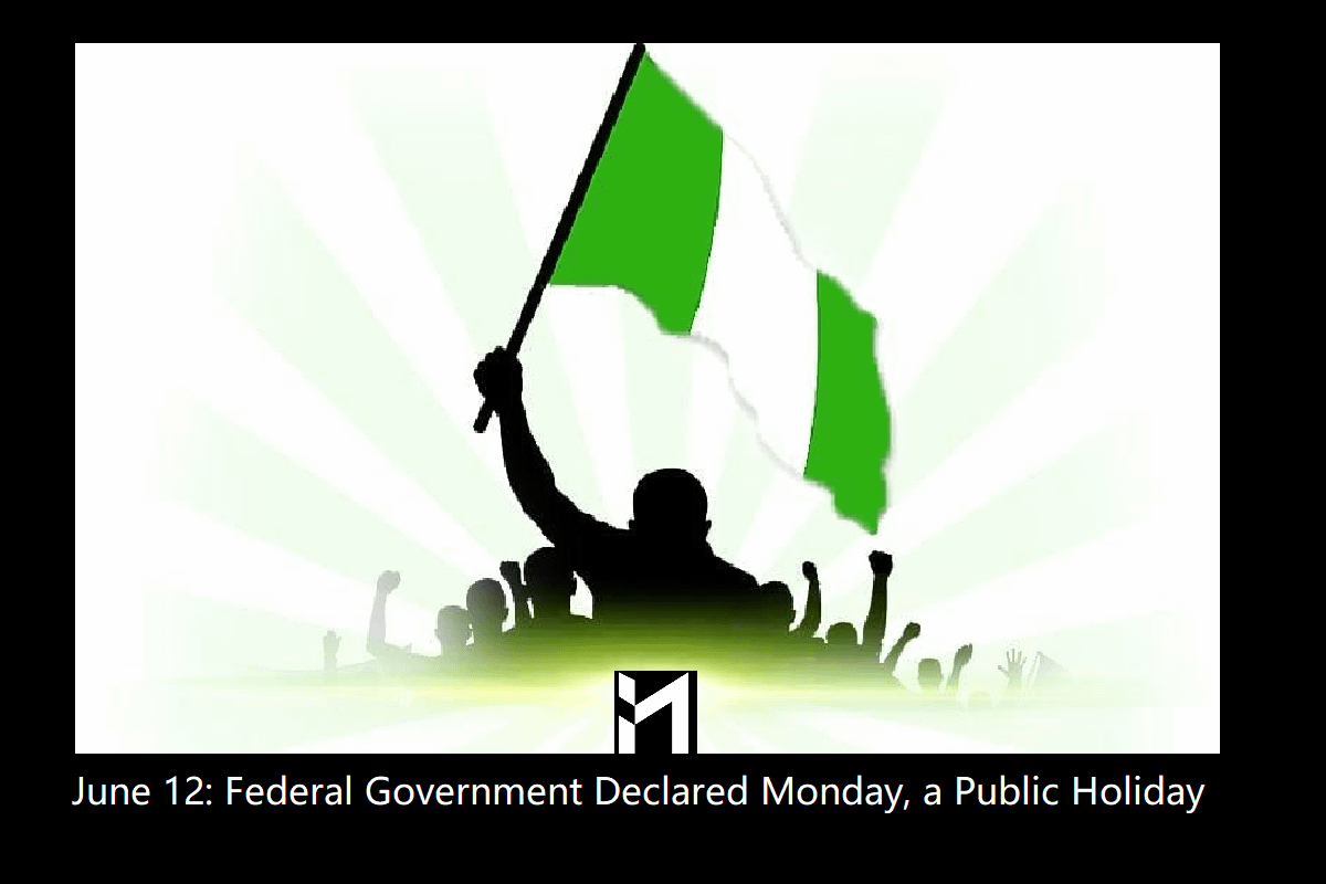 June 12 FG Declares Democracy Day Public Holiday NewsedUp